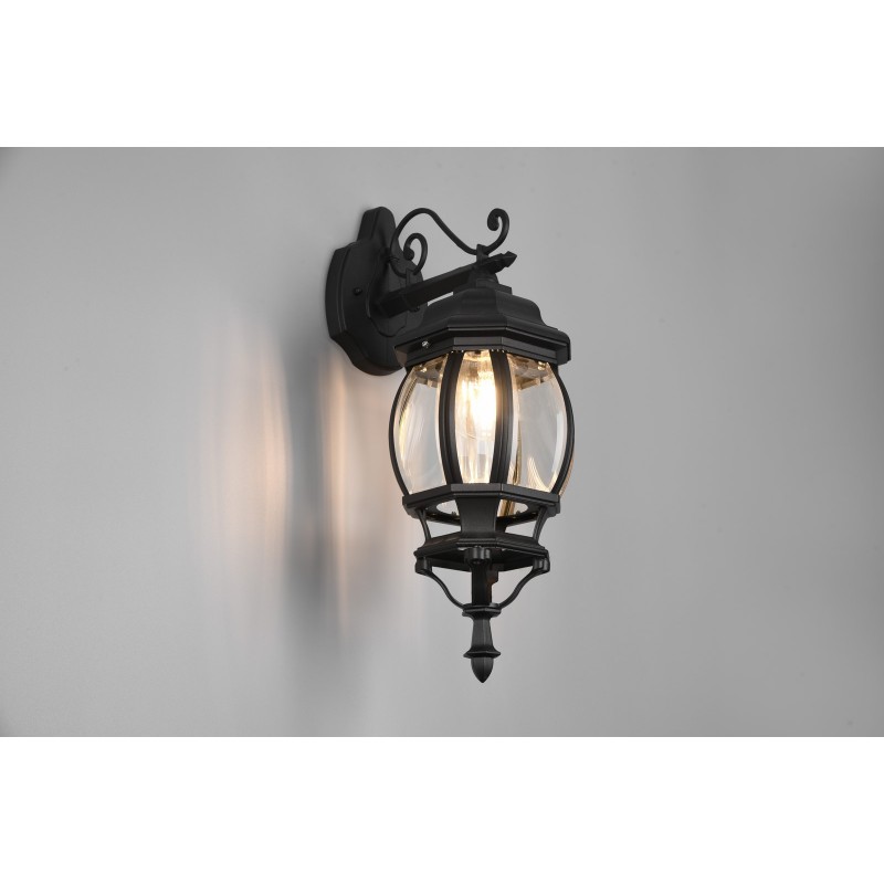 Trio Lampa zewnętrzna ścienna ELVO 206960132 czarny