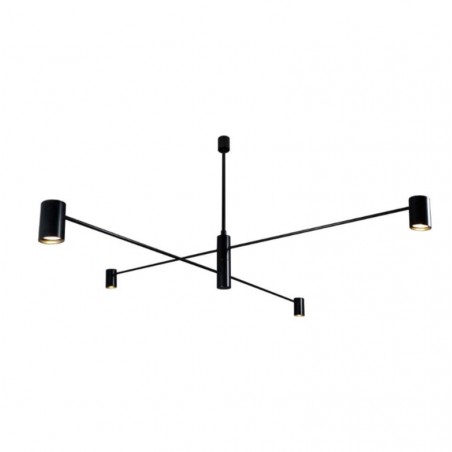 Shilo Lampa Wisząca Sakata IP20 Czarna 7830R