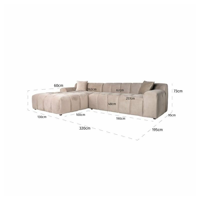 RICHMOND sofa CUBE L