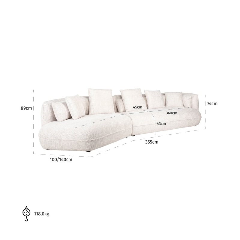 RICHMOND sofa RODINA beżowa