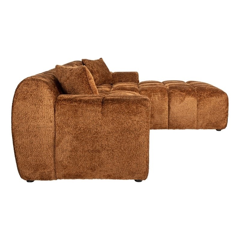 RICHMOND sofa CUBE R pomarańczowa