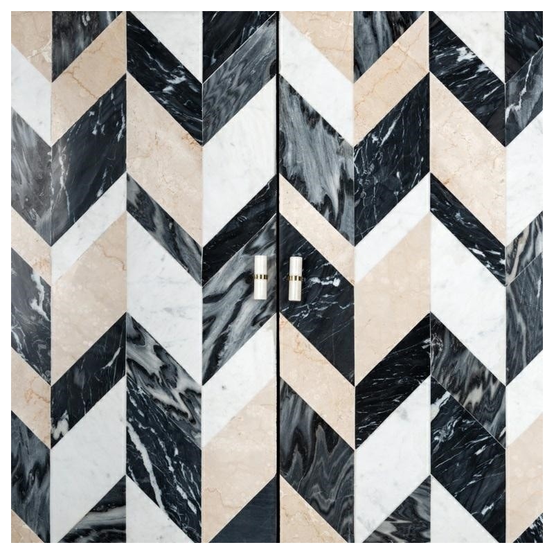 RICHMOND komoda ROSTELLI - 2-drzwiowa