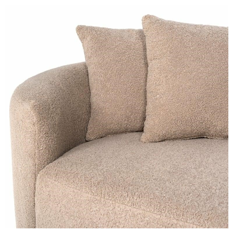 RICHMOND sofa GRAYSON R beżowa - długa wersja