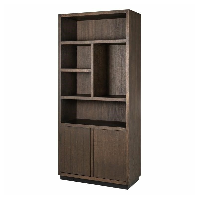 RICHMOND regał na książki OAKURA 2 brązowy