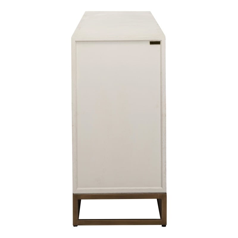 RICHMOND komoda WHITEBONE BRASS