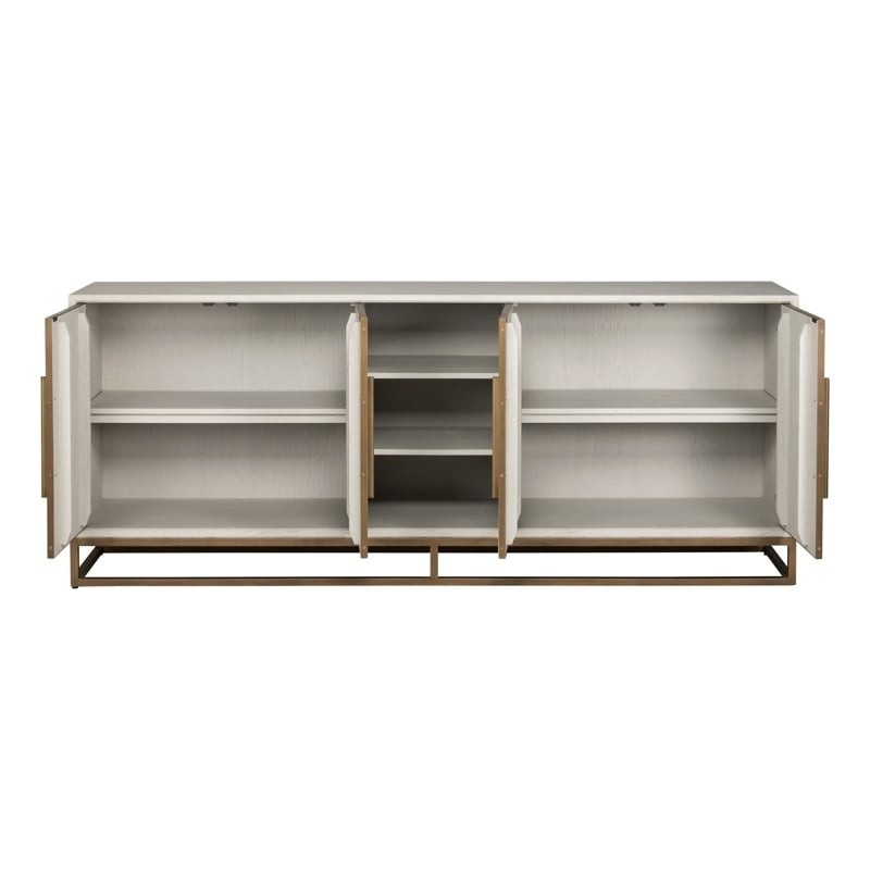 RICHMOND komoda WHITEBONE BRASS