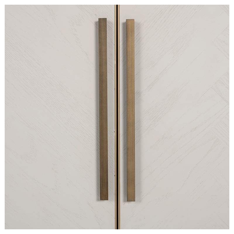 RICHMOND komoda WHITEBONE BRASS