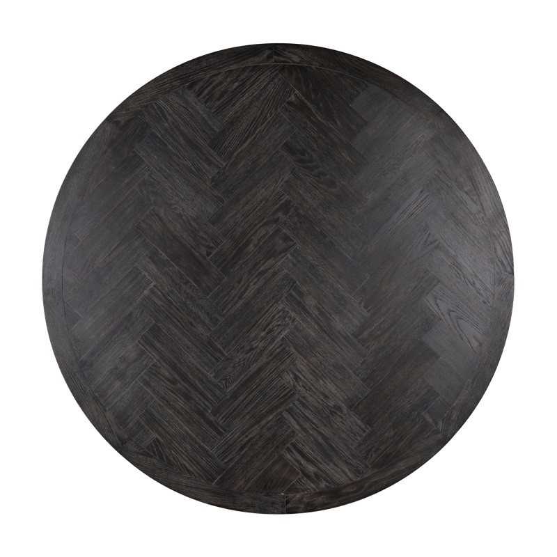 RICHMOND stół jadalniany BLACKBONE SILVER 140