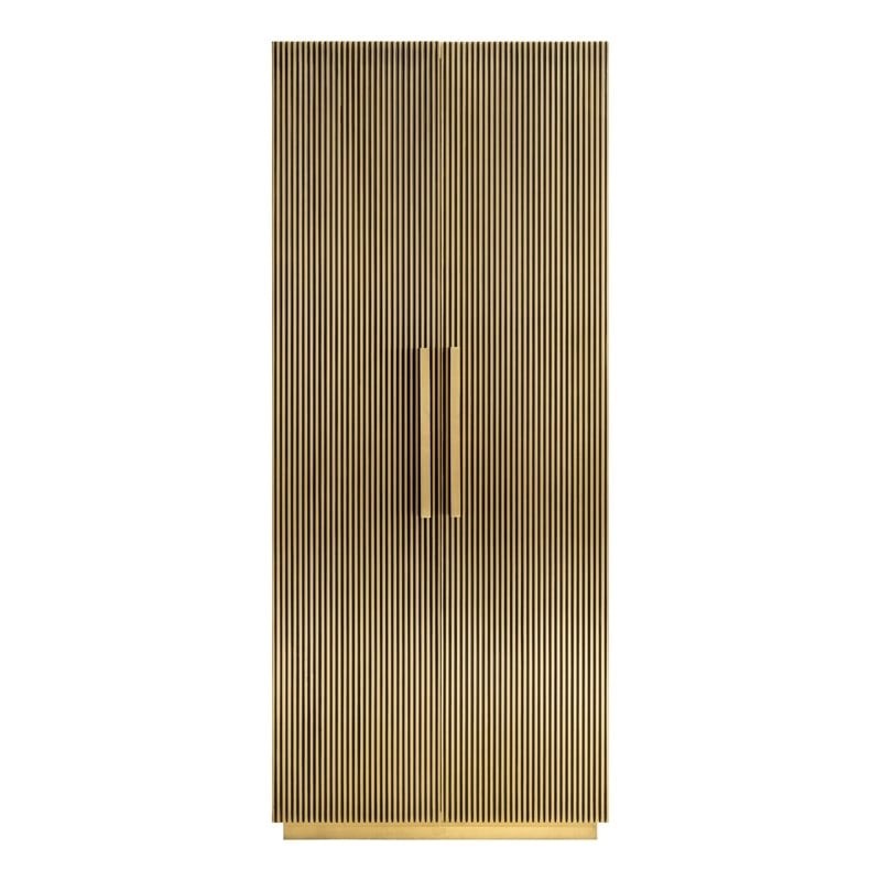 RICHMOND komoda IRONVILLE 191 cm - MDF, sklejka brzozowa, metal