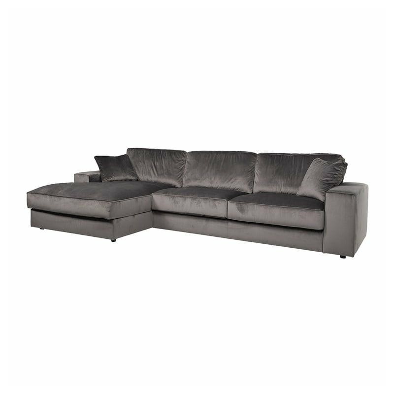RICHMOND sofa narożna SANTOS L szara