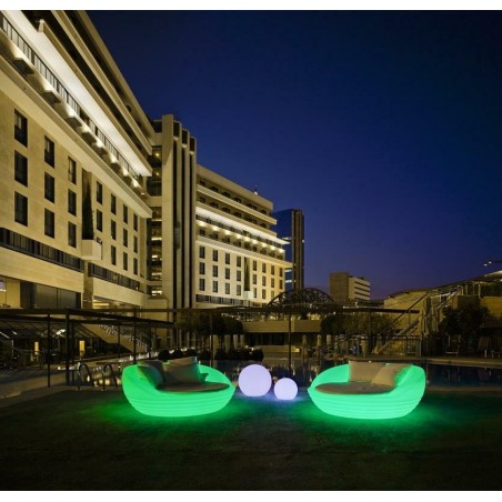 NEW GARDEN sofa FORMENTERA SOLAR biała