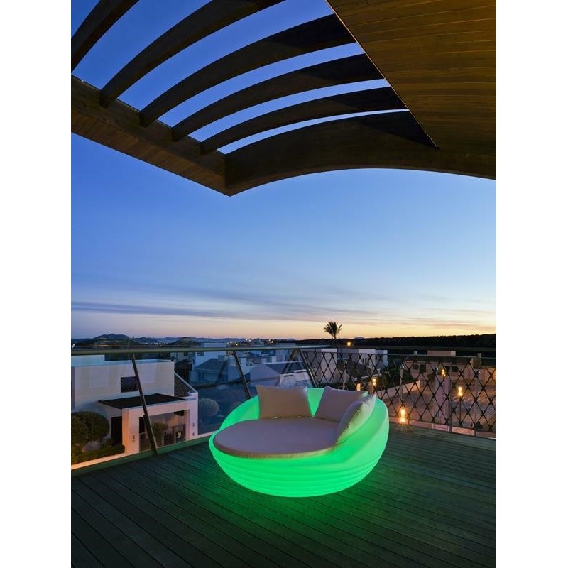 NEW GARDEN sofa FORMENTERA SOLAR biała