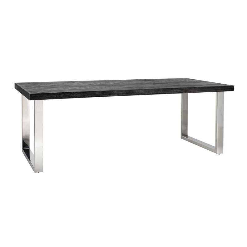 RICHMOND stół jadalniany BLACKBONE SILVER 220