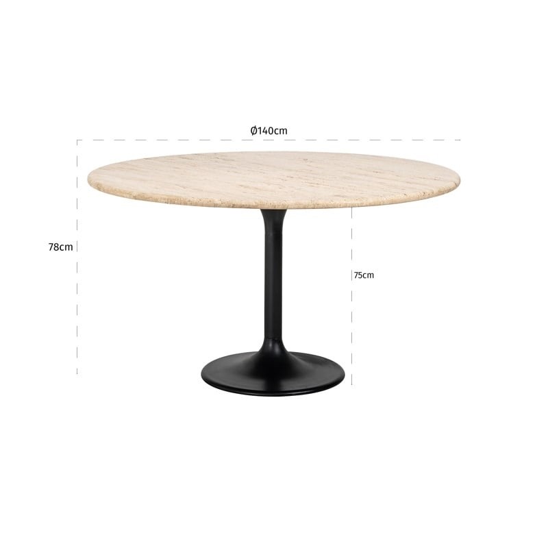 RICHMOND stół jadalniany HAMPTON 140