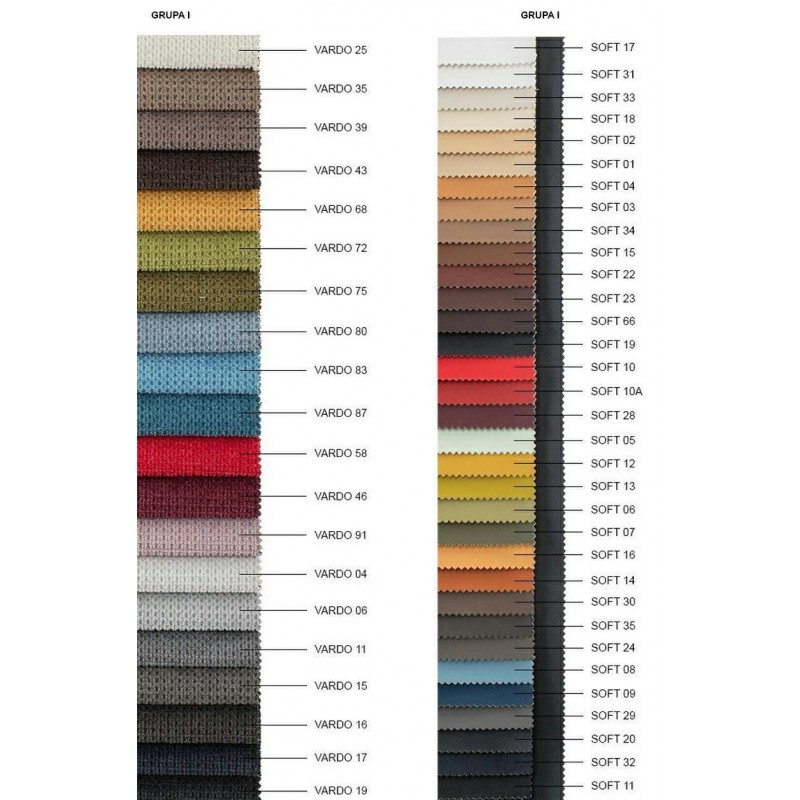 Narożnik EDIE LARGE z funkcją spania - I grupa tkanin