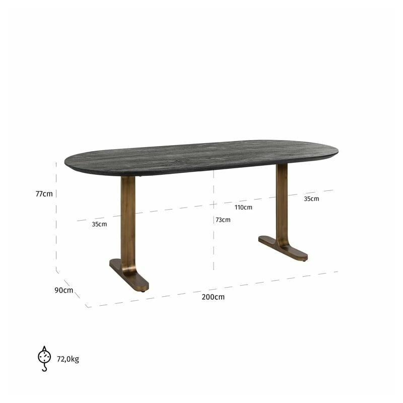 RICHMOND stół jadalniany REVELIN 200