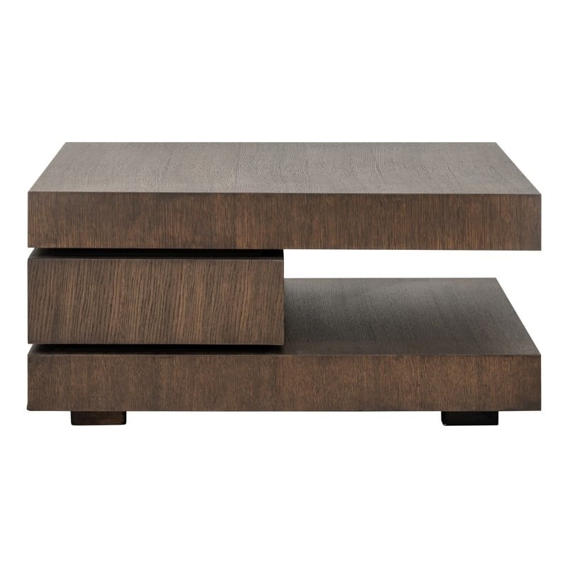 RICHMOND stolik kawowy OAKURA BLOK C brązowy