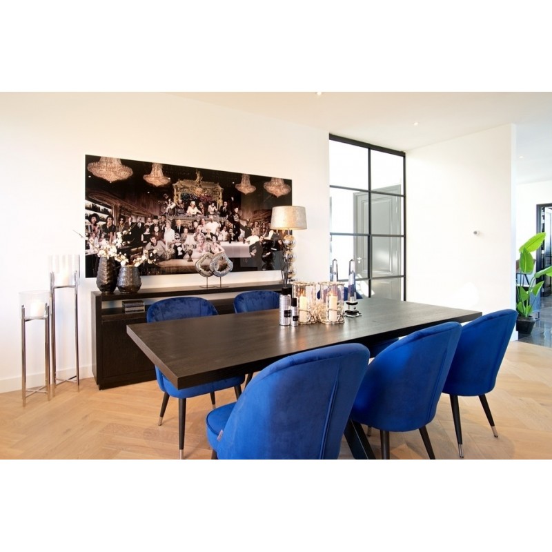 RICHMOND blat stołu jadalnianego OAKURA 230 czarny