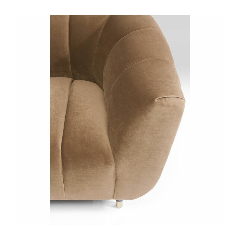 KARE fotel SPECTRA brązowy