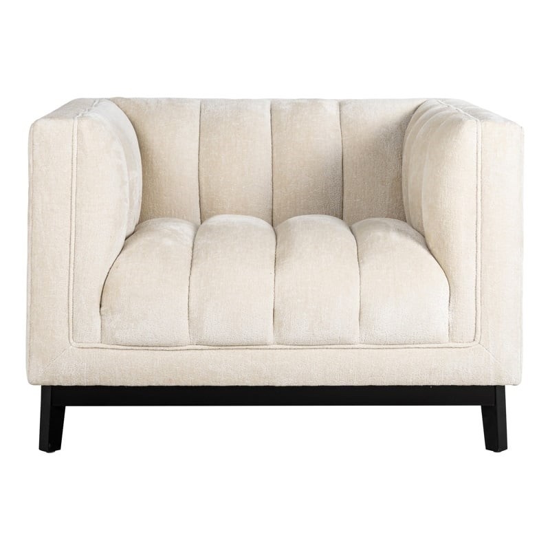 RICHMOND fotel BEAUDY biały - trudnopalny