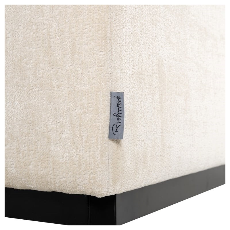 RICHMOND fotel BEAUDY biały - trudnopalny