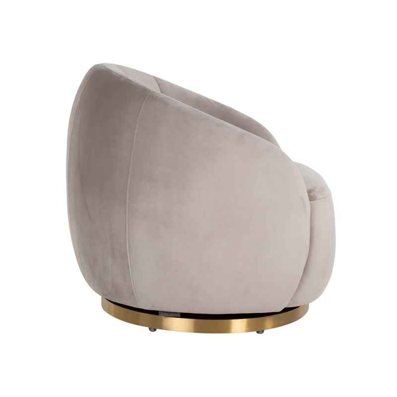 RICHMOND fotel obrotowy JAGO beżowy