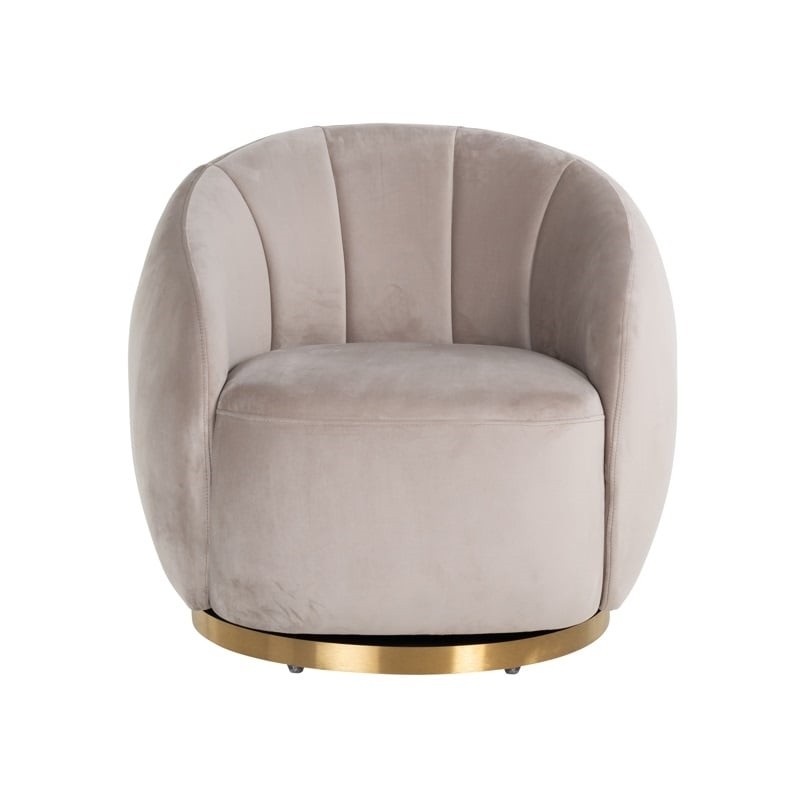 RICHMOND fotel obrotowy JAGO beżowy