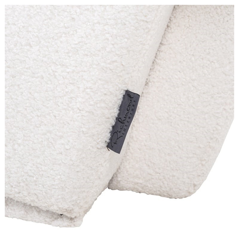 RICHMOND fotel CASEY biały - trudnopalny