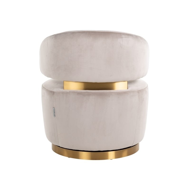 RICHMOND fotel obrotowy MAXIME beżowy