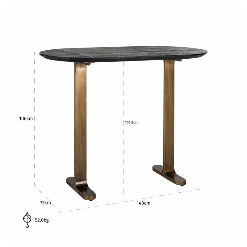 RICHMOND stolik barowy REVELIN 140