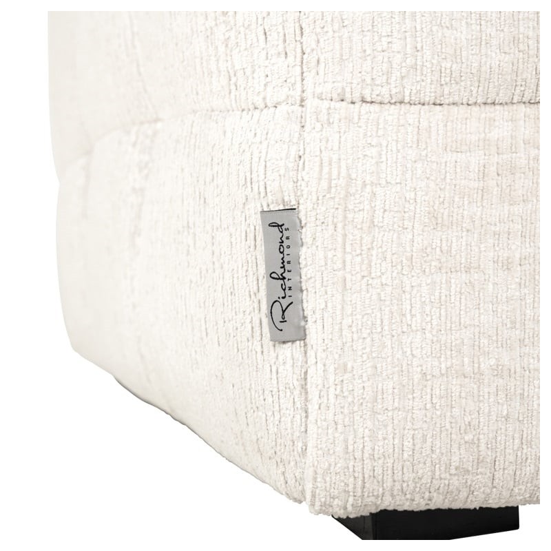 RICHMOND fotel MERROL biały - trudnopalny