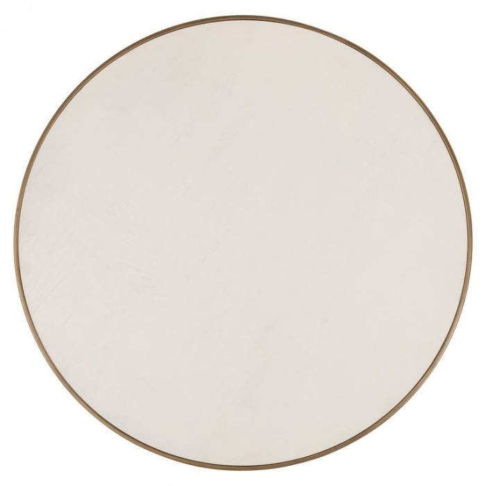 RICHMOND zestaw stolików WHITEBONE BRASS