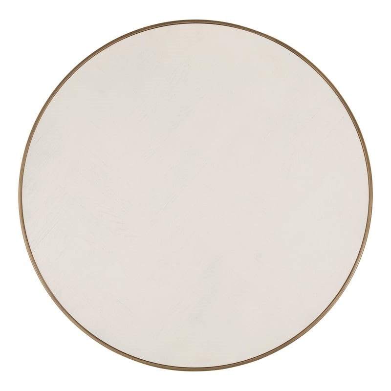 RICHMOND zestaw stolików WHITEBONE BRASS