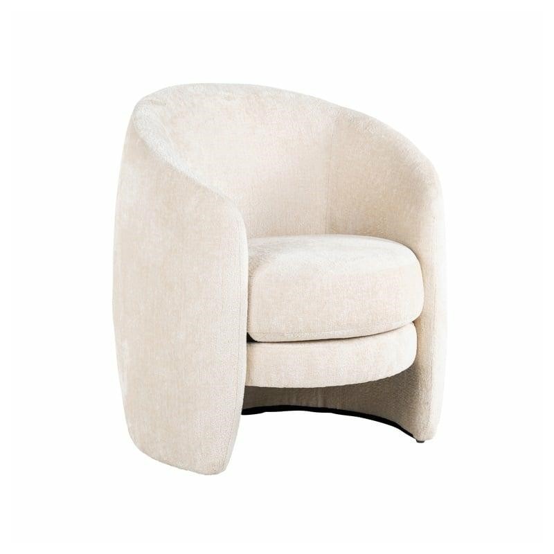 RICHMOND fotel FENNA biały - trudnopalny