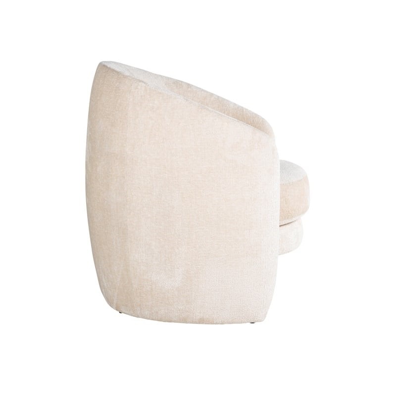 RICHMOND fotel FENNA biały - trudnopalny