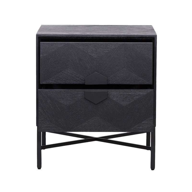 RICHMOND komoda BLAX - 2 szuflady