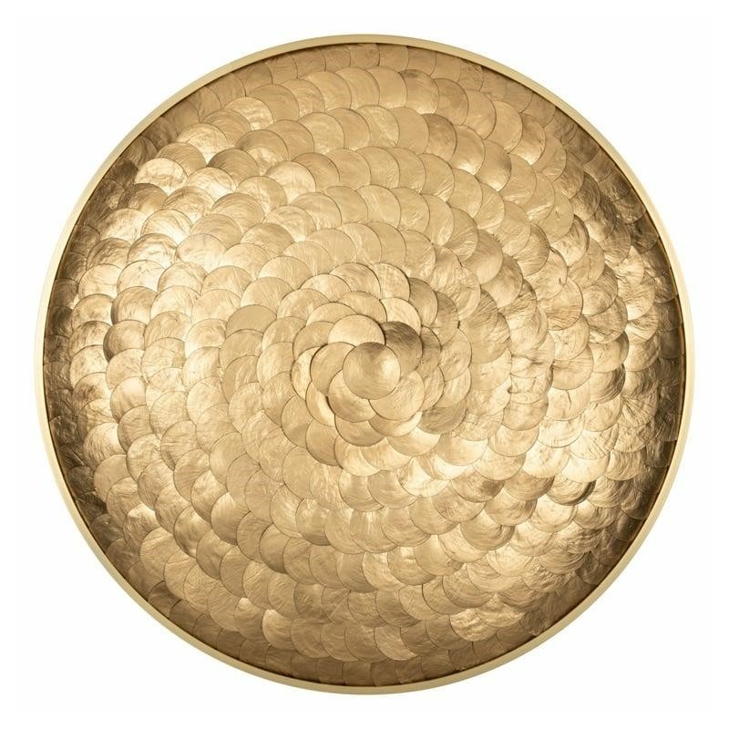 RICHMOND obraz VALENTINE 80x80cm złoty