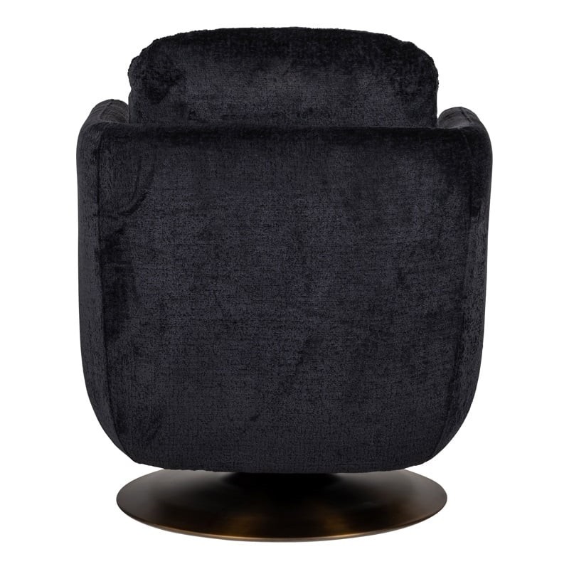 RICHMOND fotel obrotowy TURNER czarny