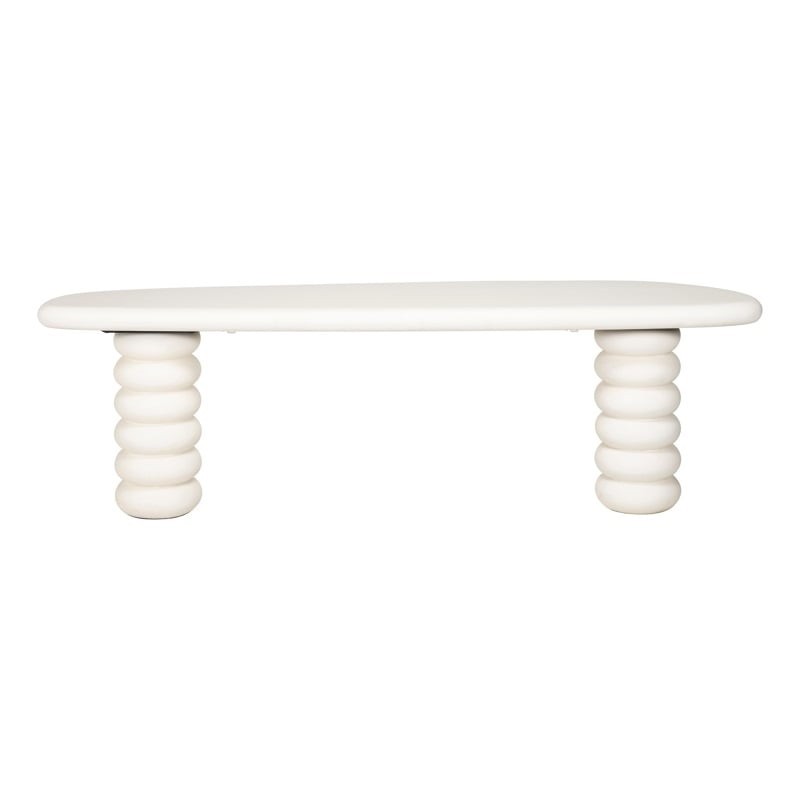 RICHMOND stolik RTV BLOOMSTONE biały