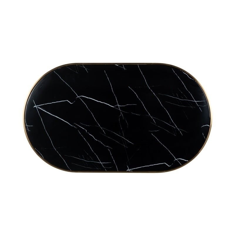 RICHMOND stolik barowy ZENZA 120 czarny