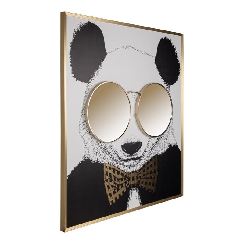 RICHMOND obraz SHINY PANDA 130x118cm