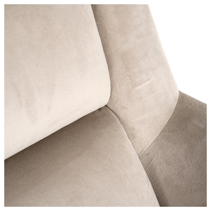 RICHMOND fotel obrotowy NORA beżowy