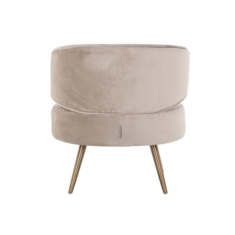 RICHMOND fotel HAZEL beżowy - trudnopalny