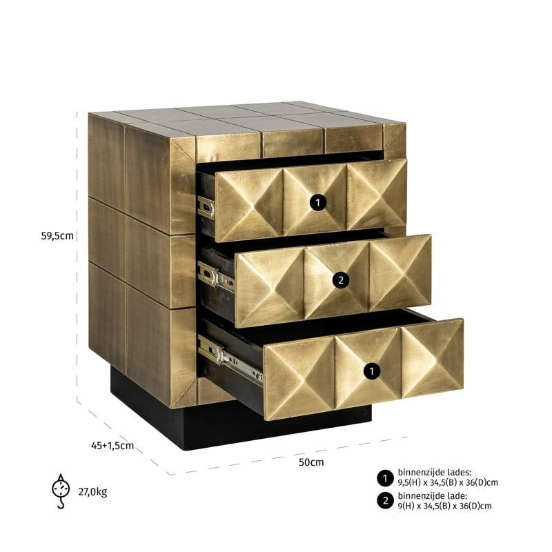 RICHMOND szafka nocna COLLADA