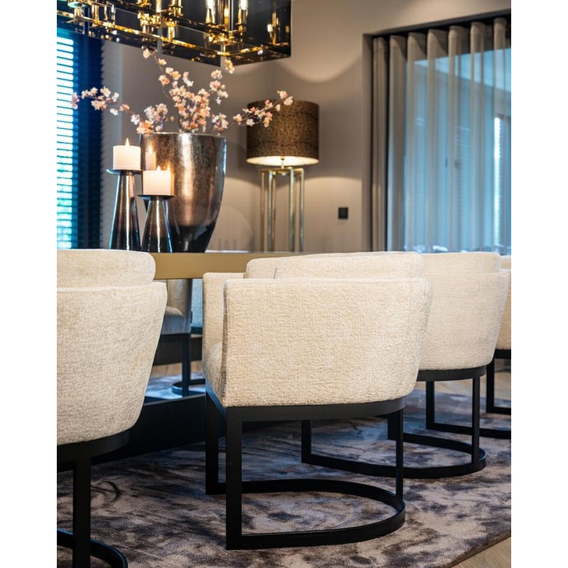 RICHMOND krzesło EMERSON białe