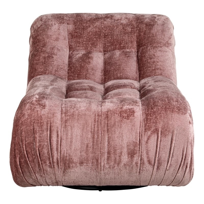 RICHMOND fotel obrotowy ROSY różowy