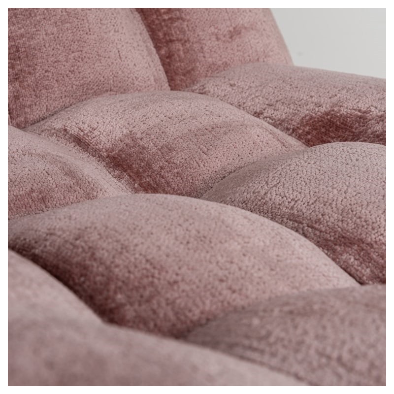 RICHMOND fotel obrotowy ROSY różowy