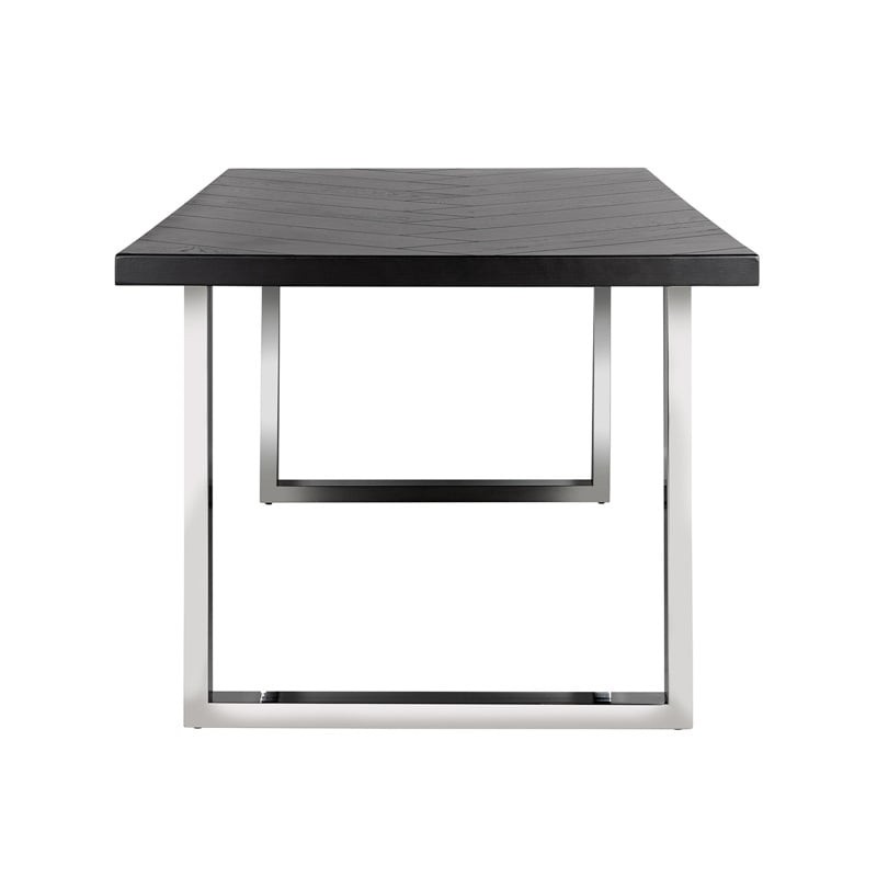 RICHMOND podstawa do stołu U srebrna