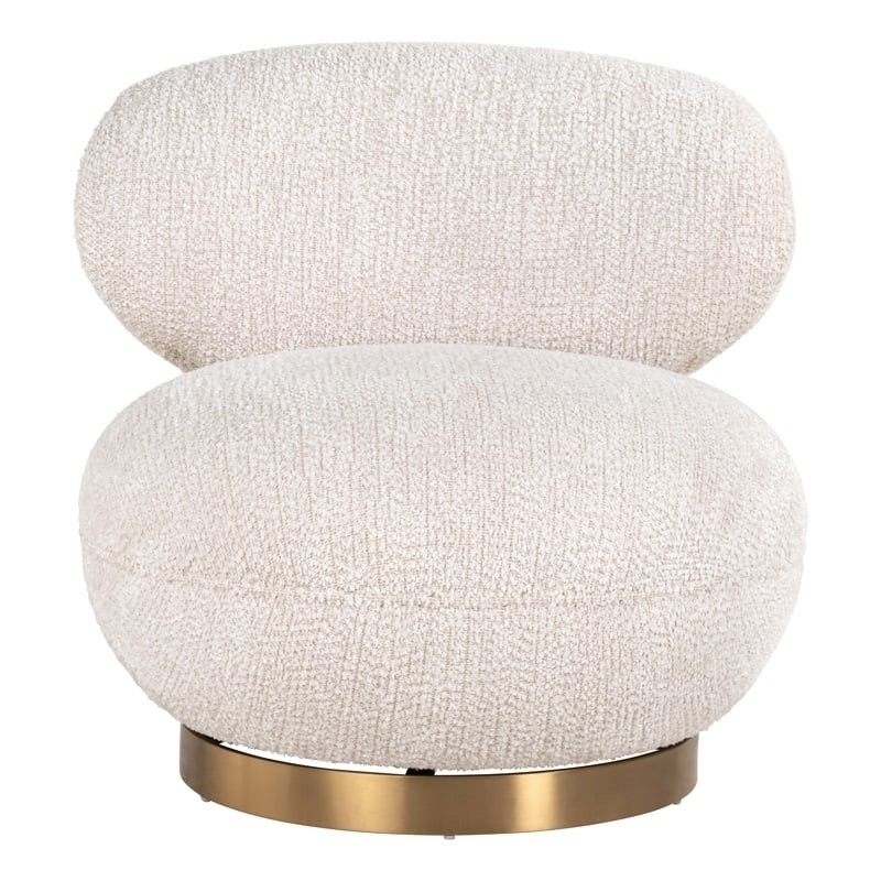 RICHMOND fotel obrotowy JACE beżowy