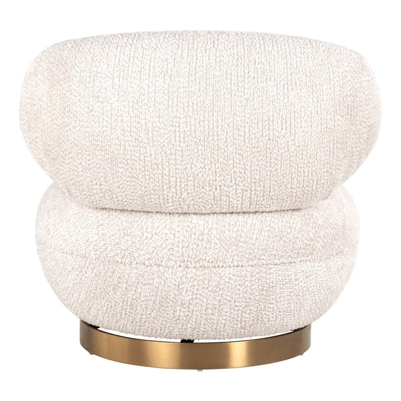 RICHMOND fotel obrotowy JACE beżowy